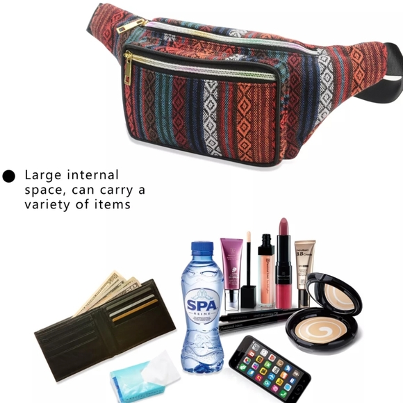 ⚡️FLASH SALE 🔹️HP🔹️Boho Fanny Pack Bag - Picture 2 of 3